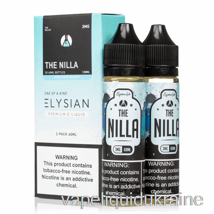 Vape Liquid Ukraine The Nilla - Elysian Labs - 120mL 0mg